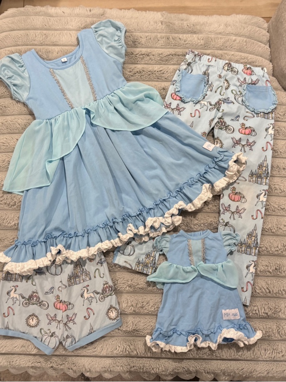 Mia Miel Size 6 Cinderella Treasure Set with Doll gown